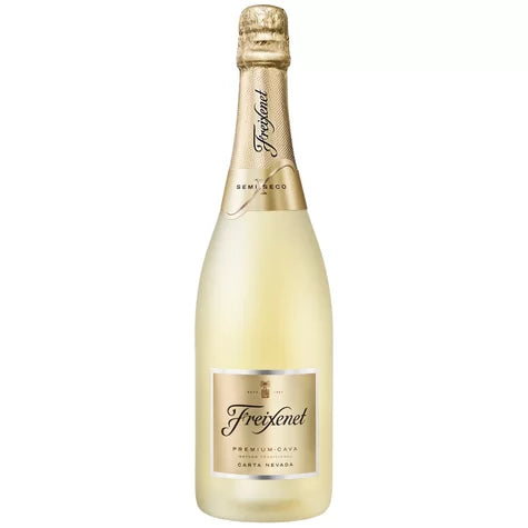 Kit 6 Garrafas Espumante Freixenet Carta Nevada Demi Sec 750 mL