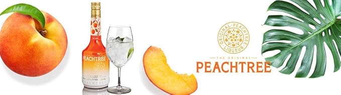 Peachtree Licor Peachtree 700Ml Sabor Peach Pessego 700 Ml