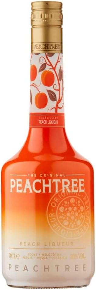 Peachtree Licor Peachtree 700Ml Sabor Peach Pessego 700 Ml