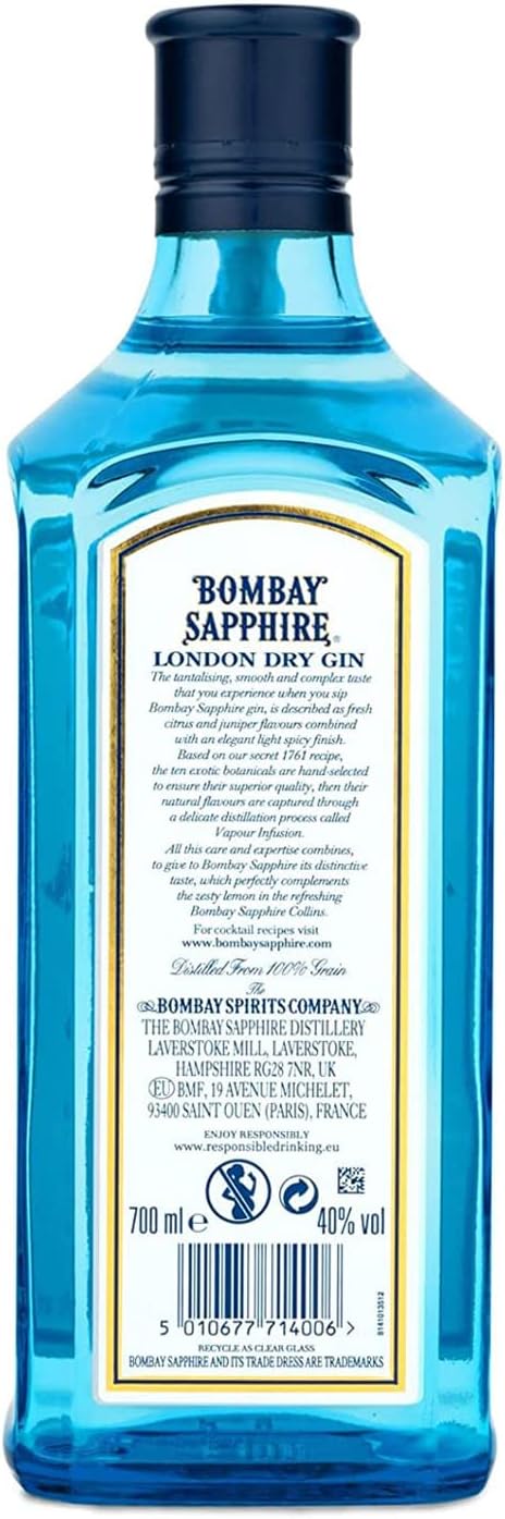 Gin Bombay Sapphire 1litro