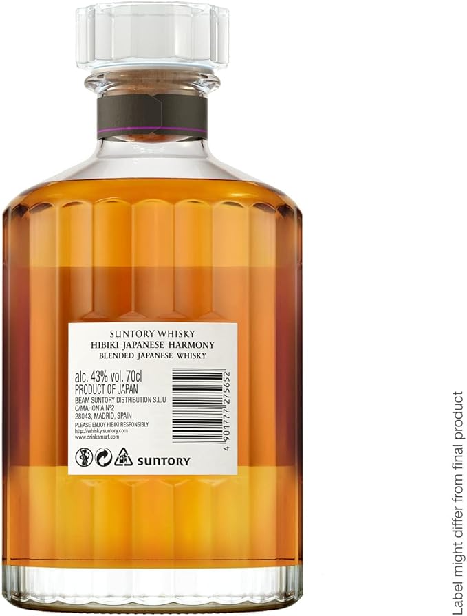 Whisky Japonês Hibiki SUNTORY Sabor 700ML