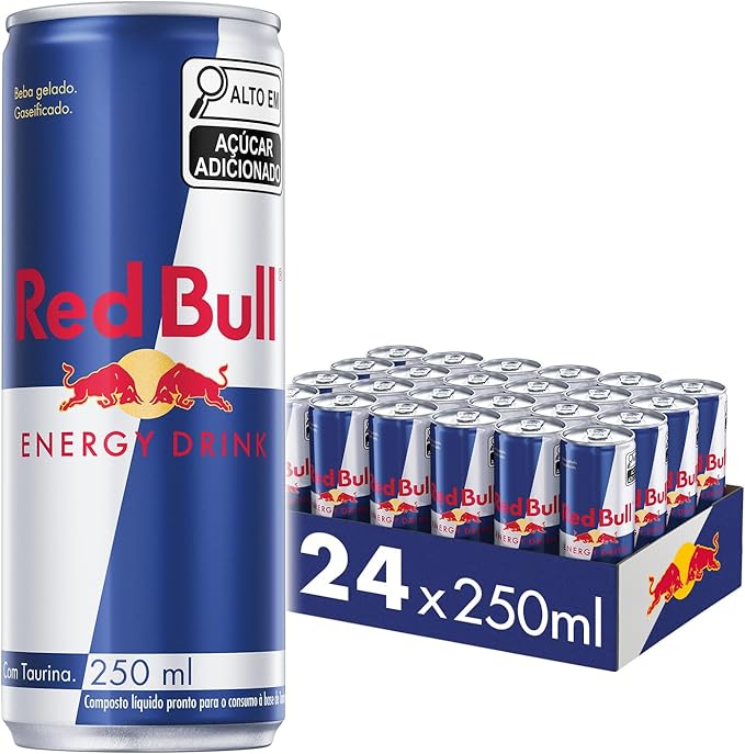 Energético Red Bull Energy Drink, 250ml (24 latas)