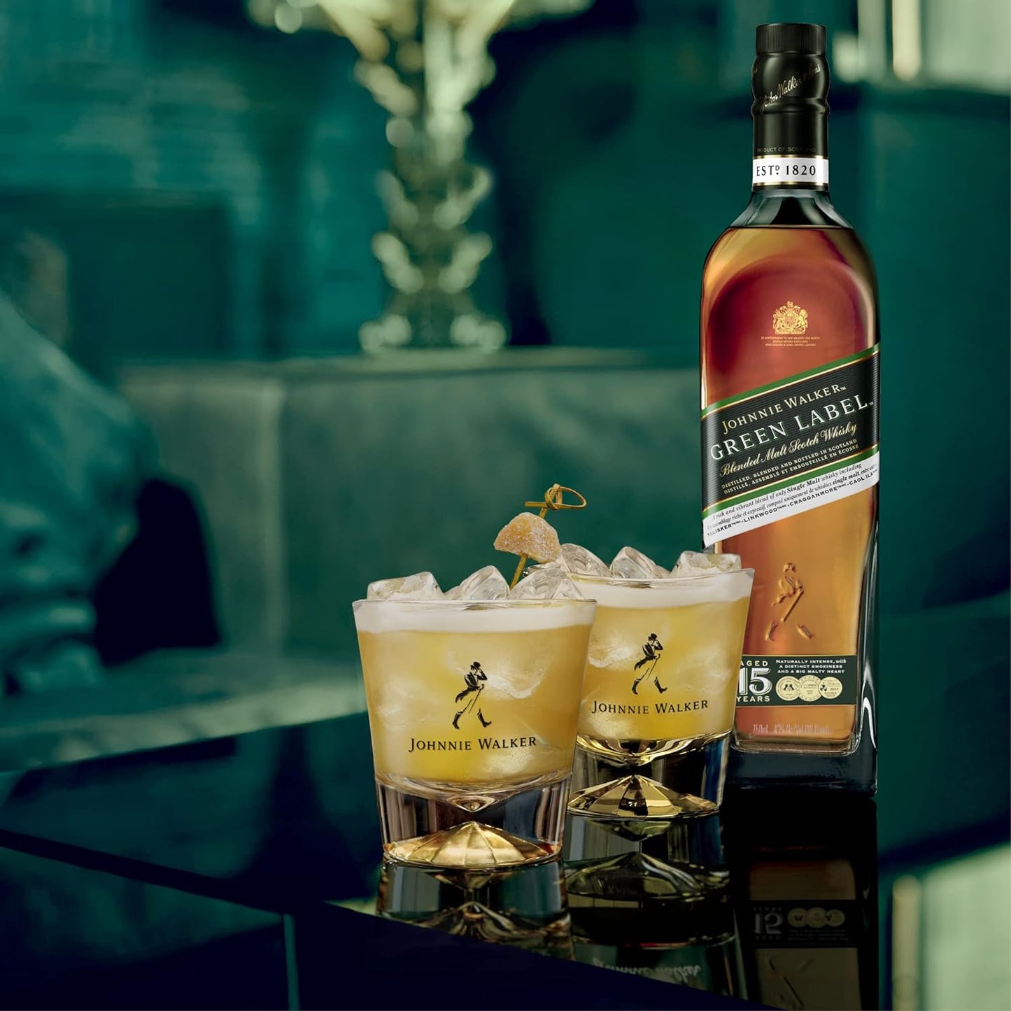 Whisky Johnnie Walker Green Label 750ml