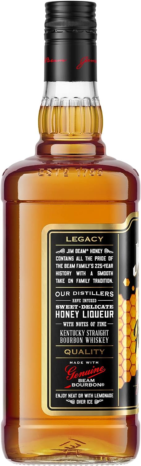 Jim Beam Whisky Honey Bourbon 1L