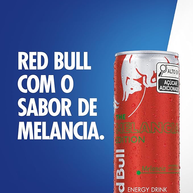 Pack de 24 Latas Red Bull Energético Energy Drink Melancia 250 Ml