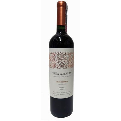 VINHO VINA AMALIA GRAN SINGLE MALBEC TINTO 750ML