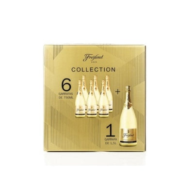 ESPUMANTE FREIXENET CARTA NEVADA 1 GARRAFA 1,5L E 6 GARRAFA 750ML